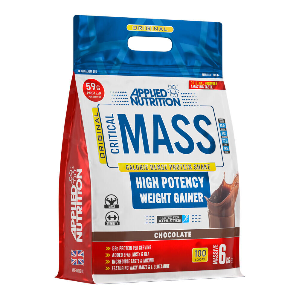APPLIED NUTRITION Hard gainer - Critical Mass Original - Cioccolato 6000g
