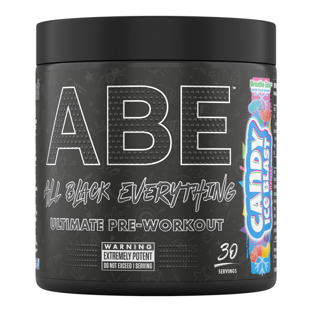ABE Ultimate Pre-Workout - Candy Ice Blast - 375 gram (30 doseringen) 1/3