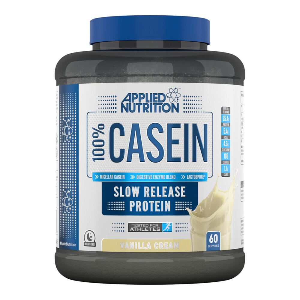 APPLIED NUTRITION Applied Nutrition 100% Casein Protein (1800g) Vanilla Cream - Proteine - Caseina