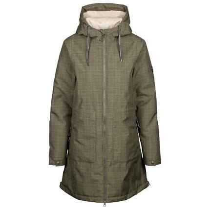 Veste Longue Imperméable NEESKA Femme (Vert Kaki)