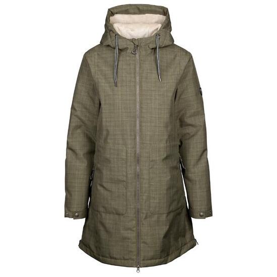 Veste Longue Imperméable NEESKA Femme (Vert Kaki)