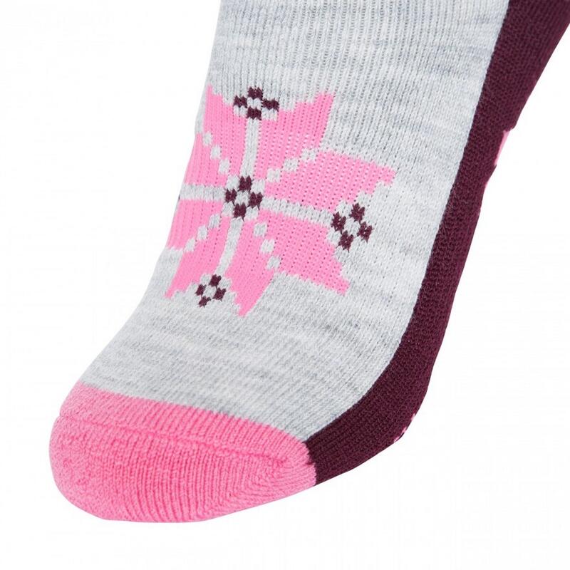 Chaussettes de ski SNOWFALL Femme (Gris chiné)