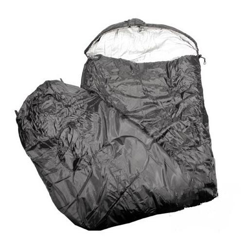 Sacco a pelo mummia Tattico Sniper 230 cm - Nero - adulti 3/4