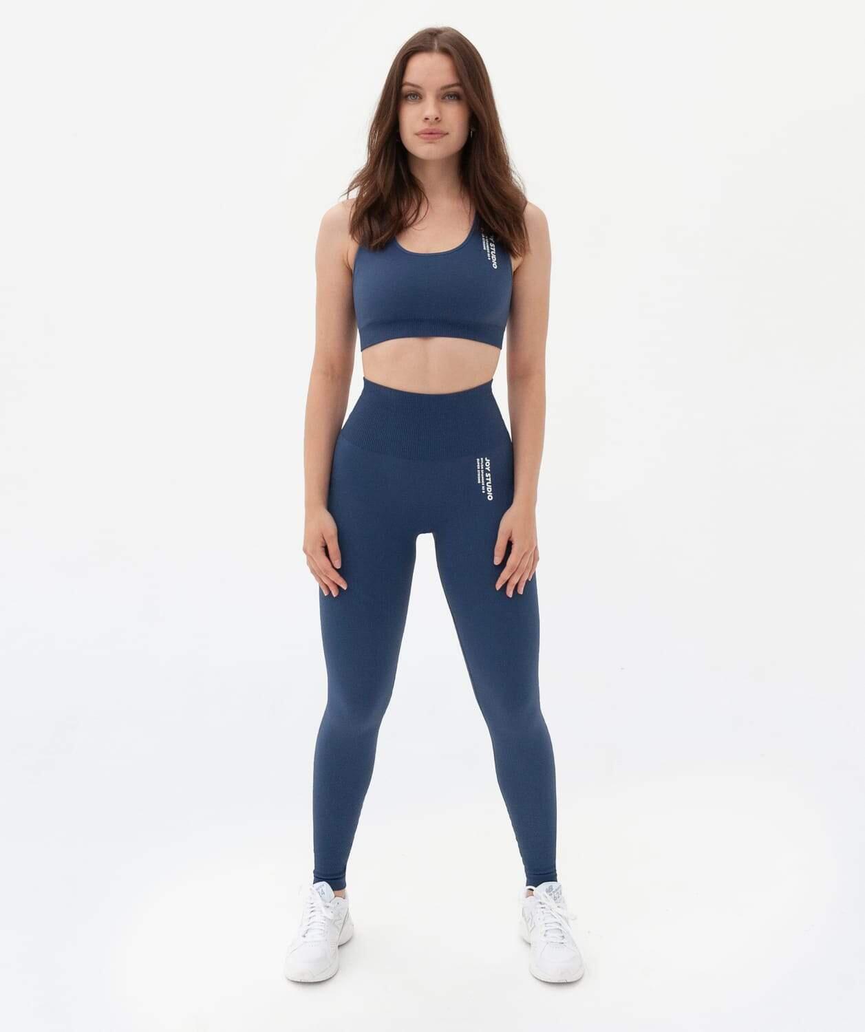 Legging Gainant Seamless Super Strong - Bleu 4/5