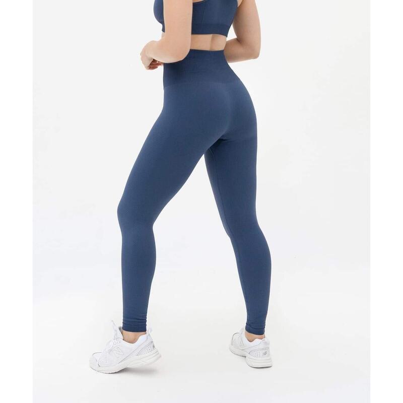 Legging Gainant Seamless Super Strong - Bleu