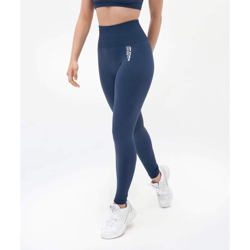 Legging Gainant Seamless Super Strong - Bleu