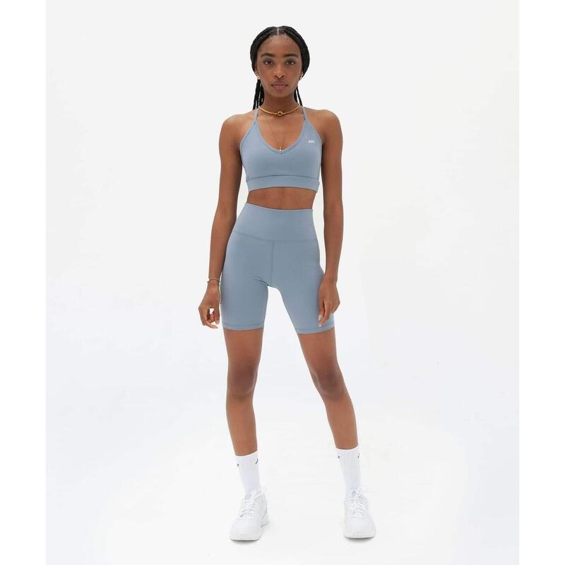 Short Cycliste Taille Haute - Sky