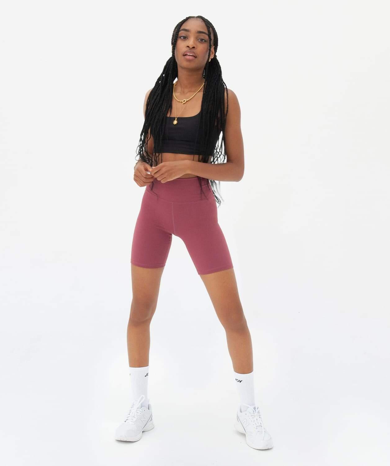 Short Soft Touch - Plum 5/5