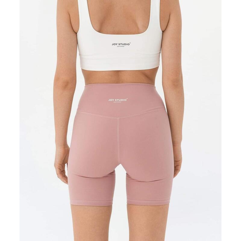 Short Cycliste Taille Haute - Rose