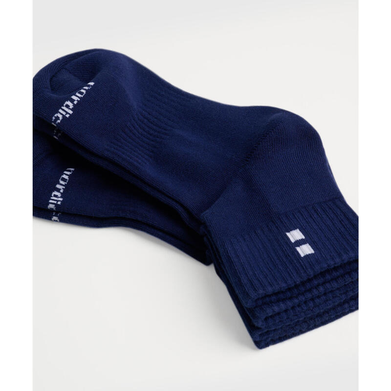 Performance Chaussettes de Tennis/Padel Homme Marine Lot de 2