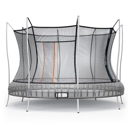 Trampolin Thunder XL Trampolin Unisex Silber