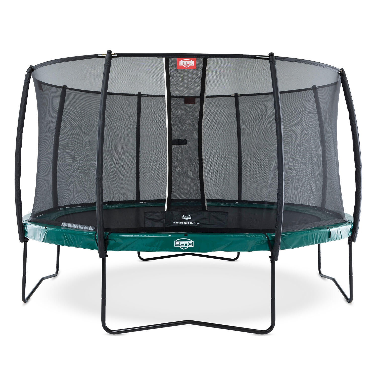 Berg - Trampoline Berg Elite  + Filet De Sécurité Regular Ronde Gr. Anthr. 430 - Trampoline - Gris - Decathlon