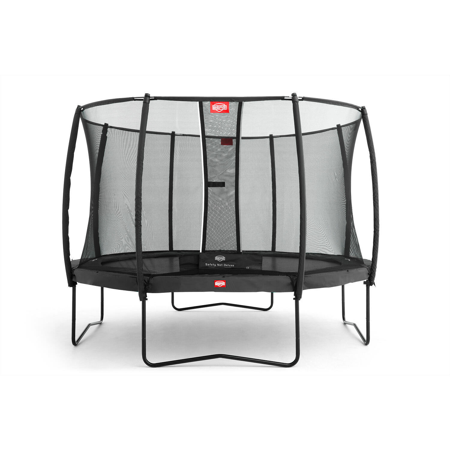 BERG Trampolína Champion Regular 430 + Bezp. Síť Deluxe Šedá