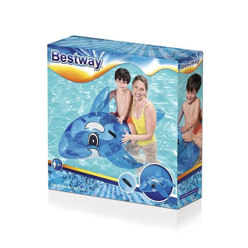 Bestway Figura Hinchable Azul con Asas 157x94 cm +3 Años Playa y Piscina 41037 5/5
