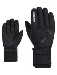 Gants d'hiver pour hommes - Ziener GATIS AS® Alpine 100% Noir