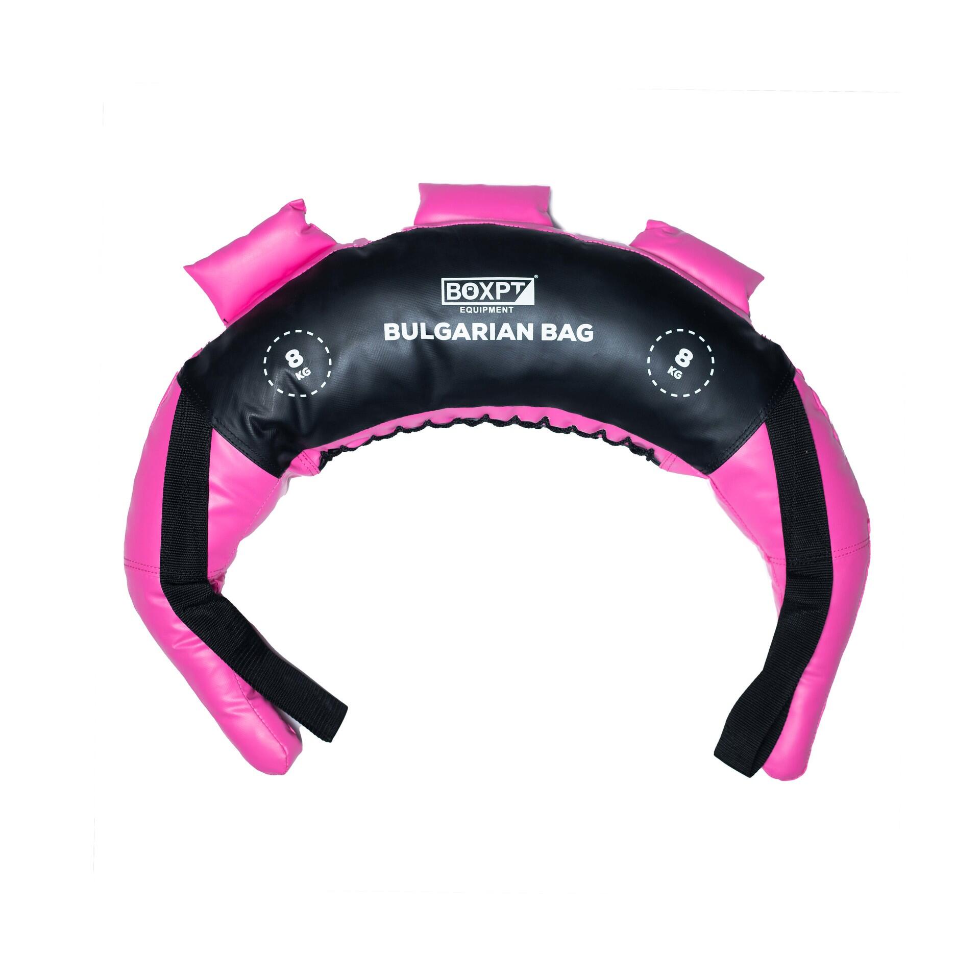 Boxpt Equipment - Sac Bulgare - Sac Lesté - Noir|rose - 8 Kg - Decathlon