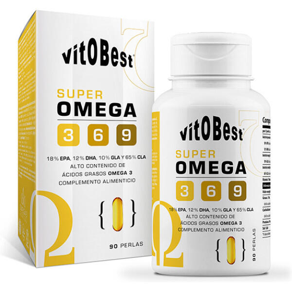 Super omega 3-6-9 - 90 softgels de VitoBest Exclusivo Online      20,40€  VITOBEST Super omega 3-6-9 - 90 softgels de VitoBestVendido e expedido por: Masmusculo    