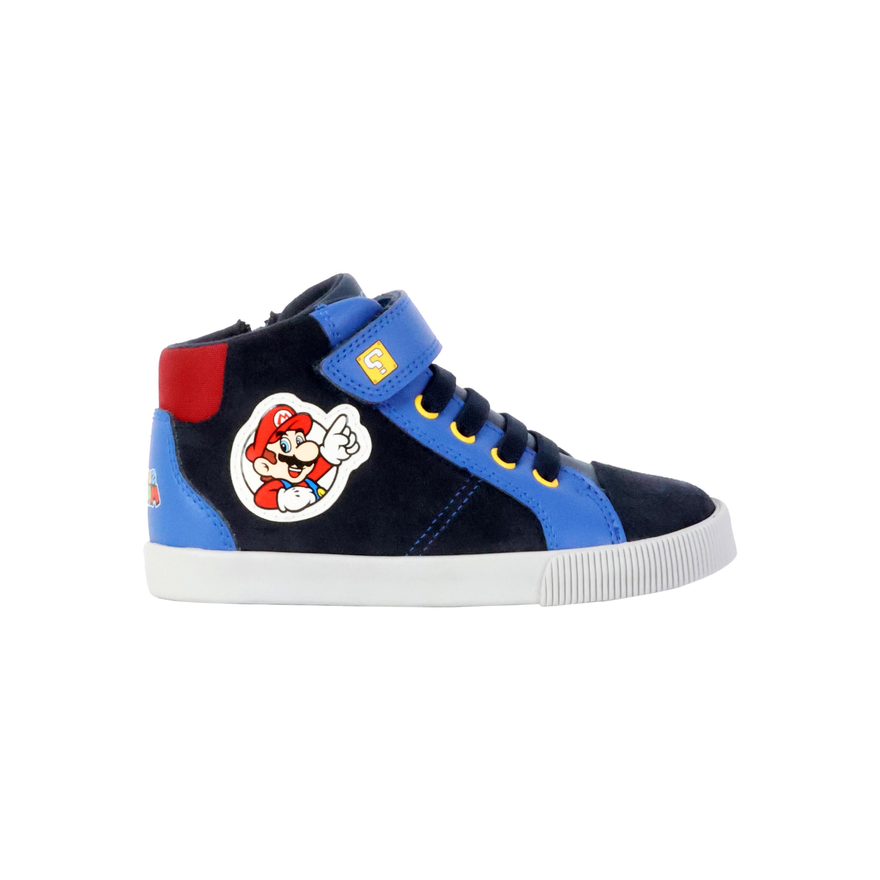 Basket Montante Cuir Geox Enfant Kilwi Suede Synth Lea 2/5