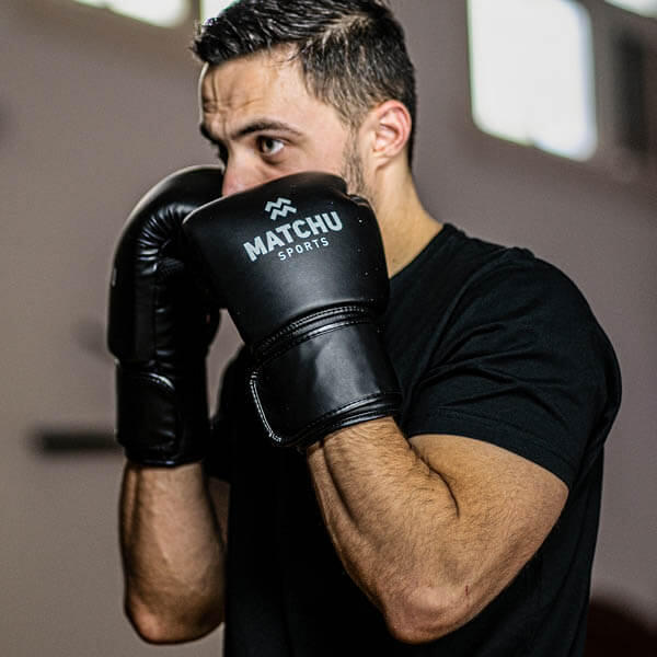Boxhandschuhe - 12/14/16 OZ - Erwachsene - Schwarz 2/7