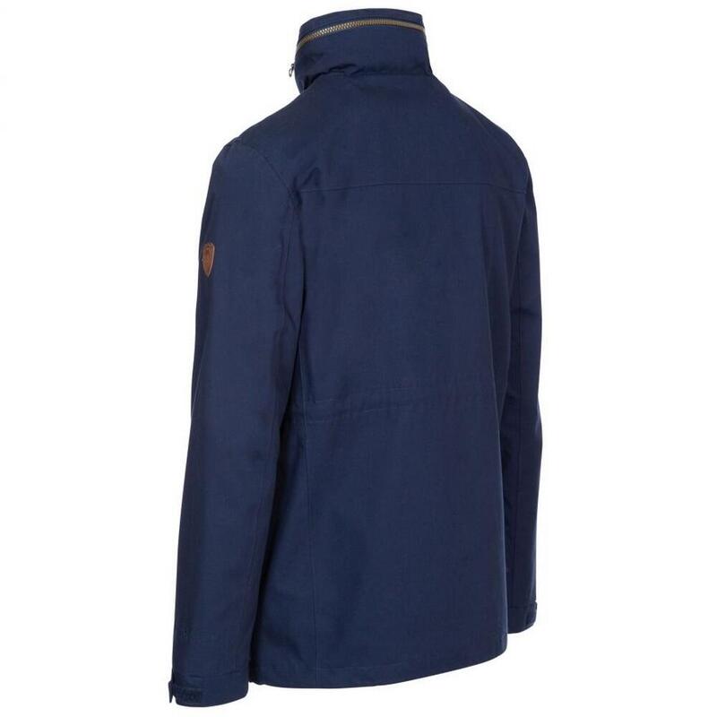 Rainthan Giacca Impermeabile Uomo Blu navy