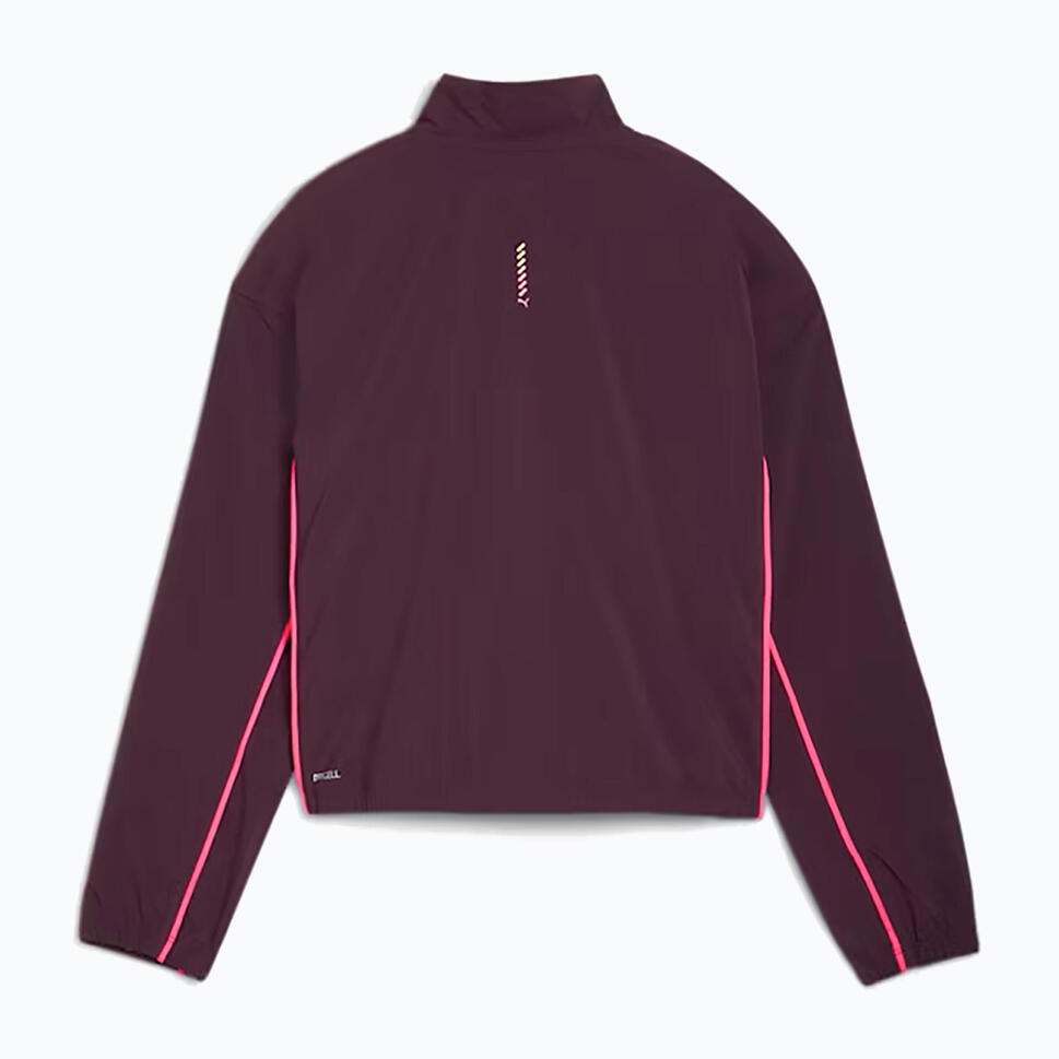 Kurtka do biegania damska PUMA Run For Her Fashion Woven 1/2 ZIP