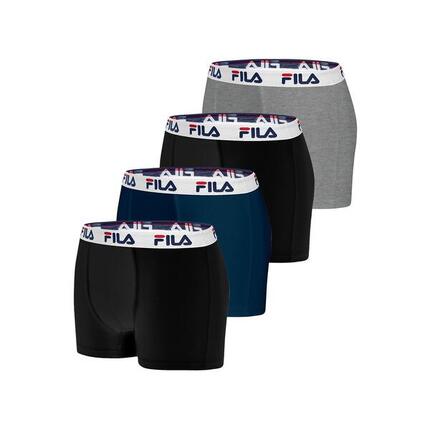 Lot de 4 Boxers coton homme