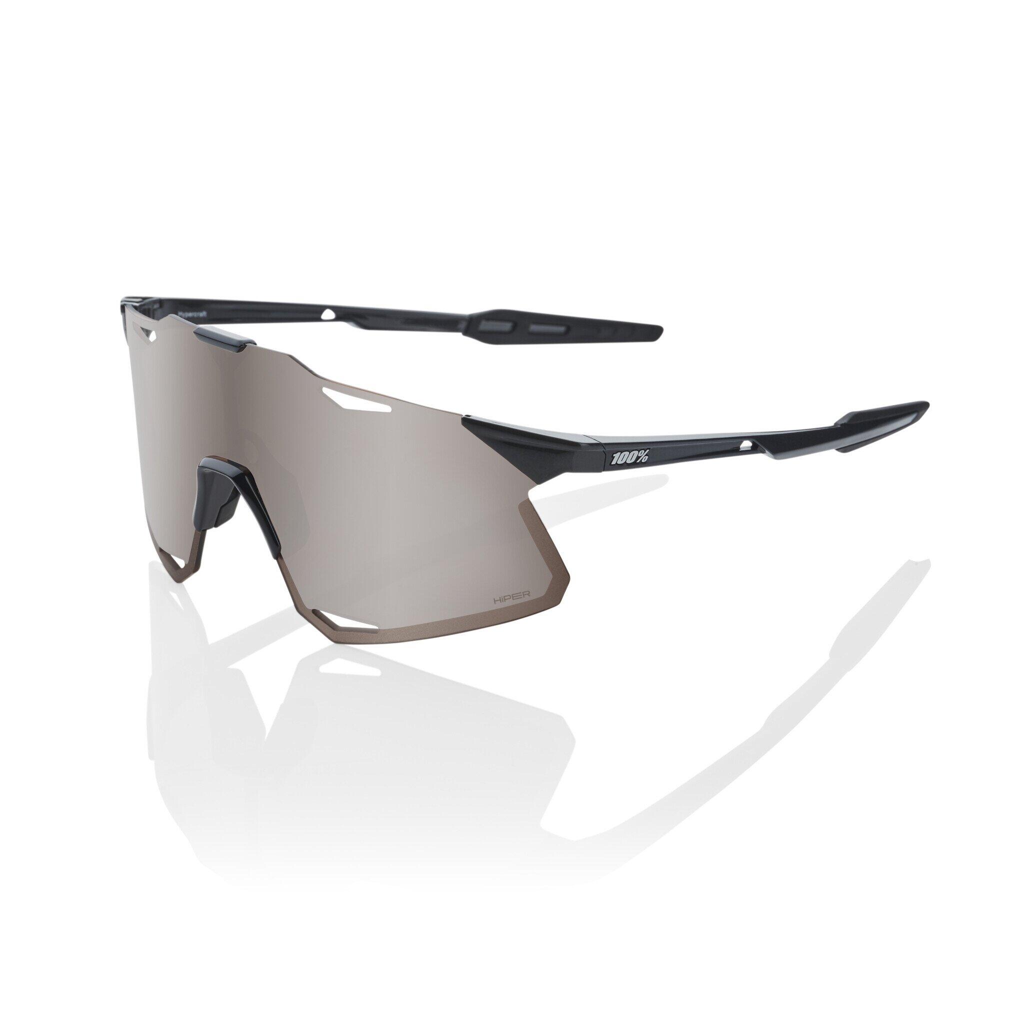 100% HYPERCRAFT - Gloss Black - HiPER Silver Mirror Lens 3/3