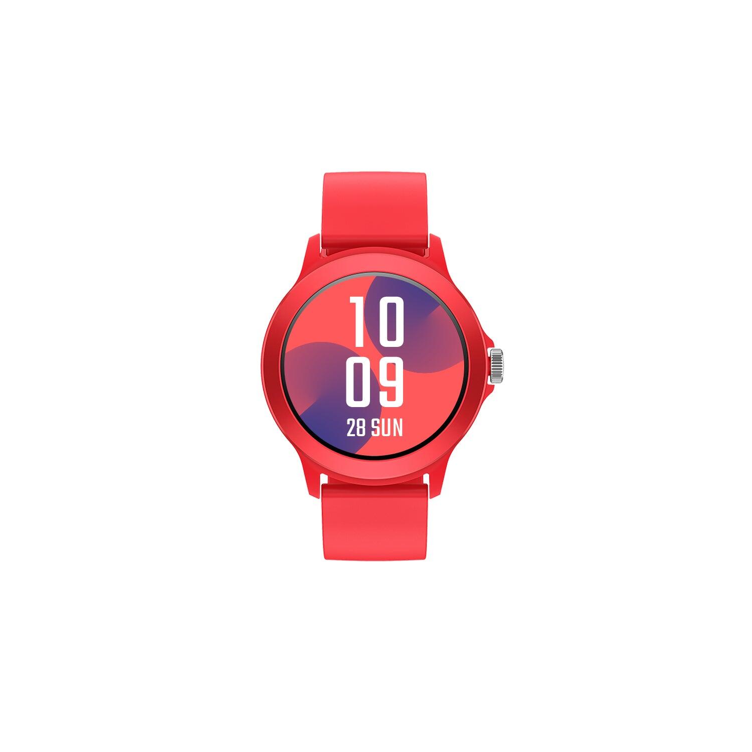 Smartwatch spc smartee duo vivo, 1,27", 8d, bt, 100 desportos, vermelho
