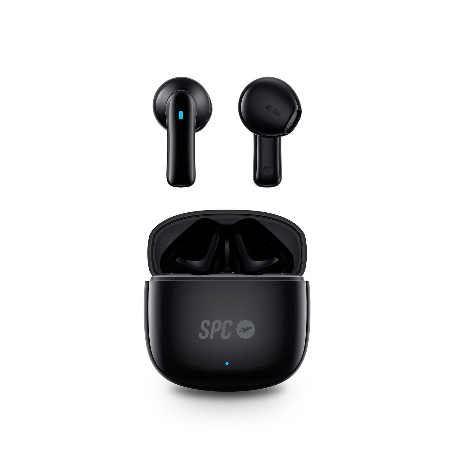 SPC Auriculares Inalámbricos SPC Zion 2 Play Bluetooth, batería 28h, Negros