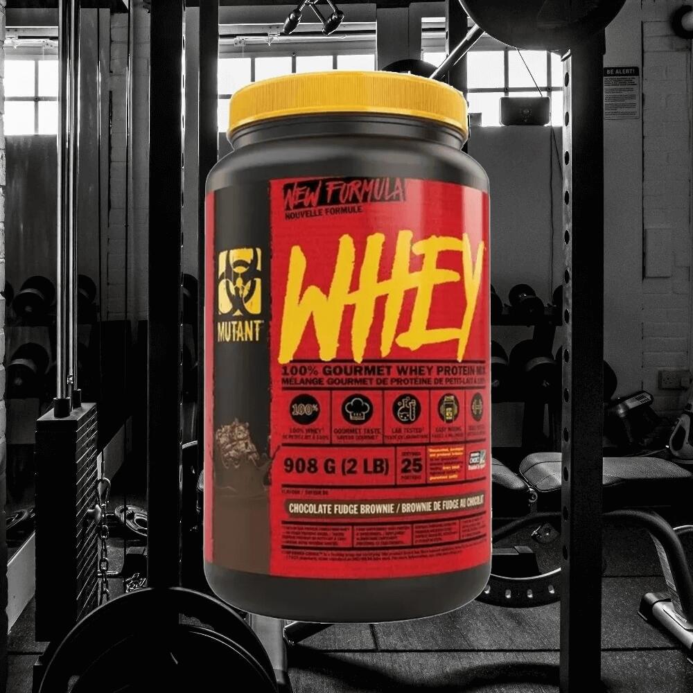 Mutant Mutant Whey (2lbs) Chocolate Fudge Brownie - Protéines 2/4