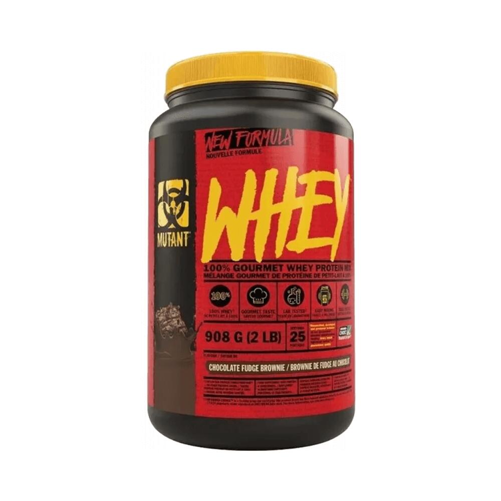 MUTANT Mutant Mutant Whey (2lbs) Chocolate Fudge Brownie - Proteine