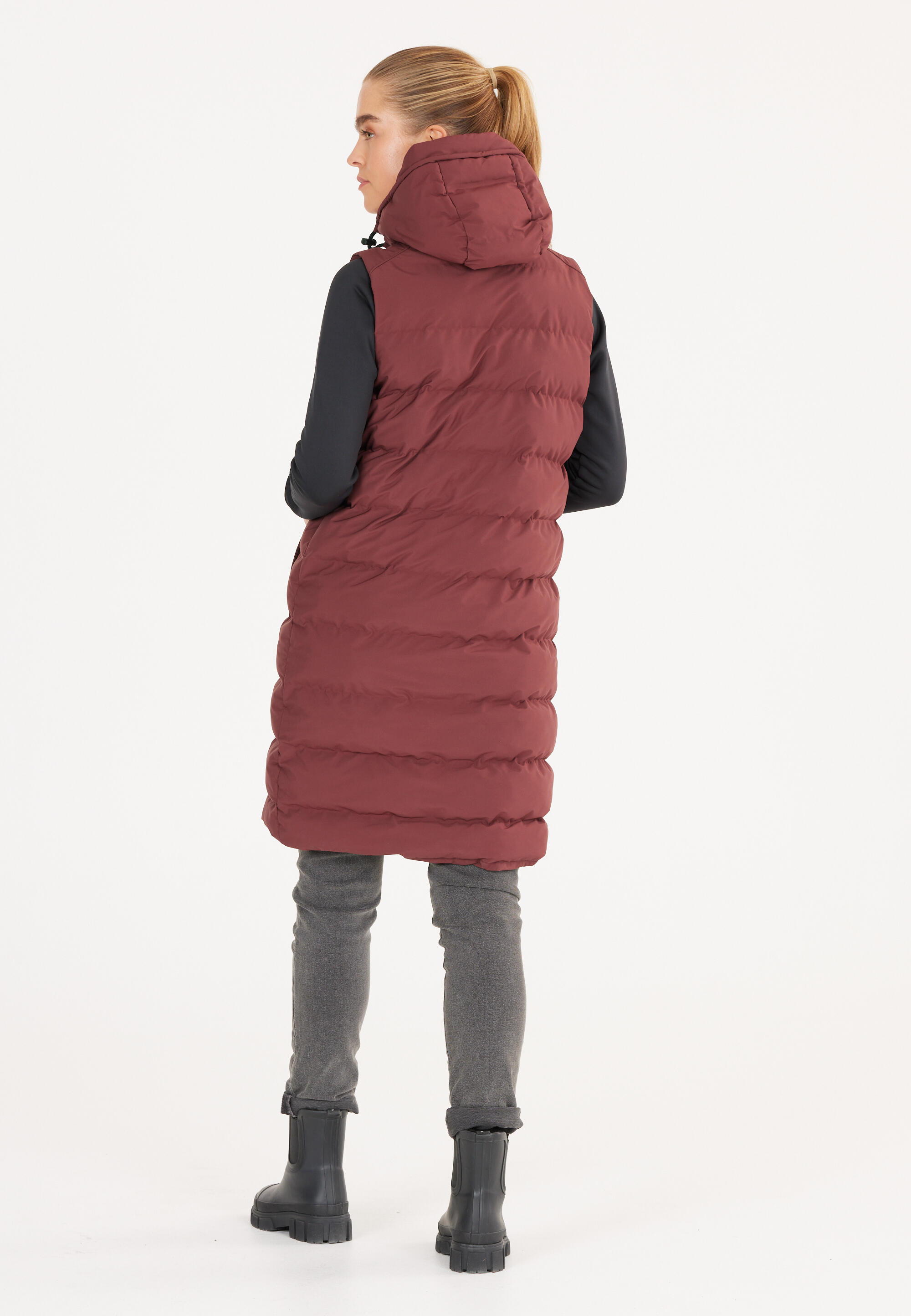 Doudoune sans manche long femme Weather Report Chief 5/5