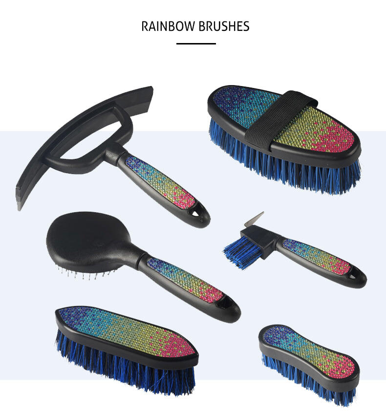 Holzbürsten für Pferde HORKA Rainbow 2/2