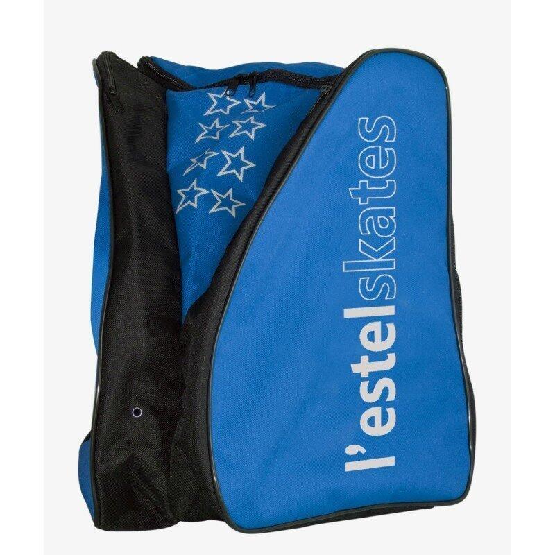 L'ESTEL SKATES - MOCHILA PORTA PATINES ADAPTABLE A TROLEY - AZUL