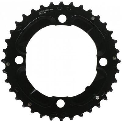 Shimano Deore 10V Kettenblatt 36T Y1RP98070 M617 Schwarz
