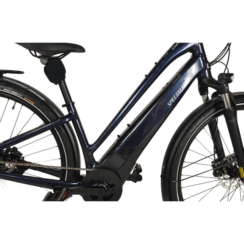 Reconditionné - Vélo VTC électrique -  COMO 3.0 Low Bleu - Très bon état