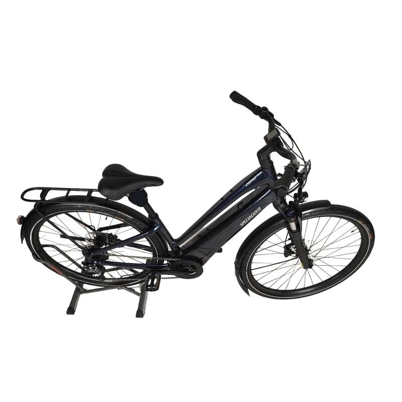 Reconditionné - Vélo VTC électrique -  COMO 3.0 Low Bleu - Très bon état