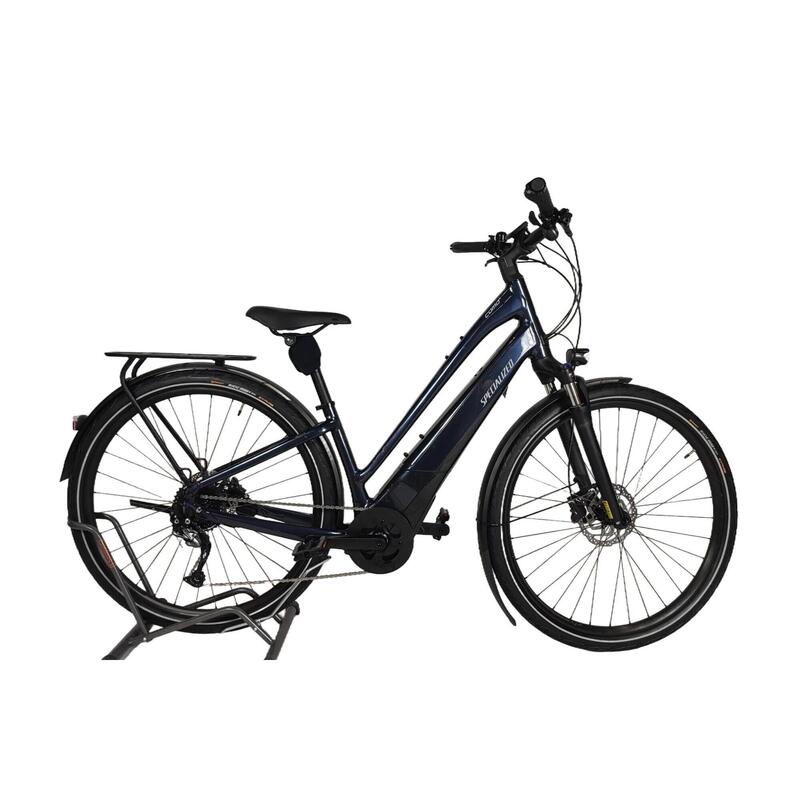 Reconditionné - Vélo VTC électrique -  COMO 3.0 Low Bleu - Très bon état