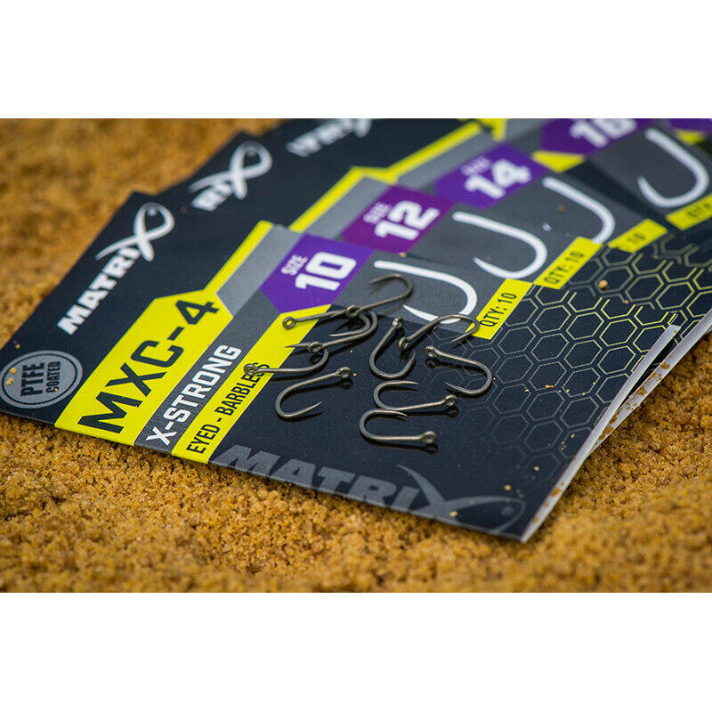 Haczyki Bezzadziorowe Matrix Eyed Mxc-4 Barbless R. 16