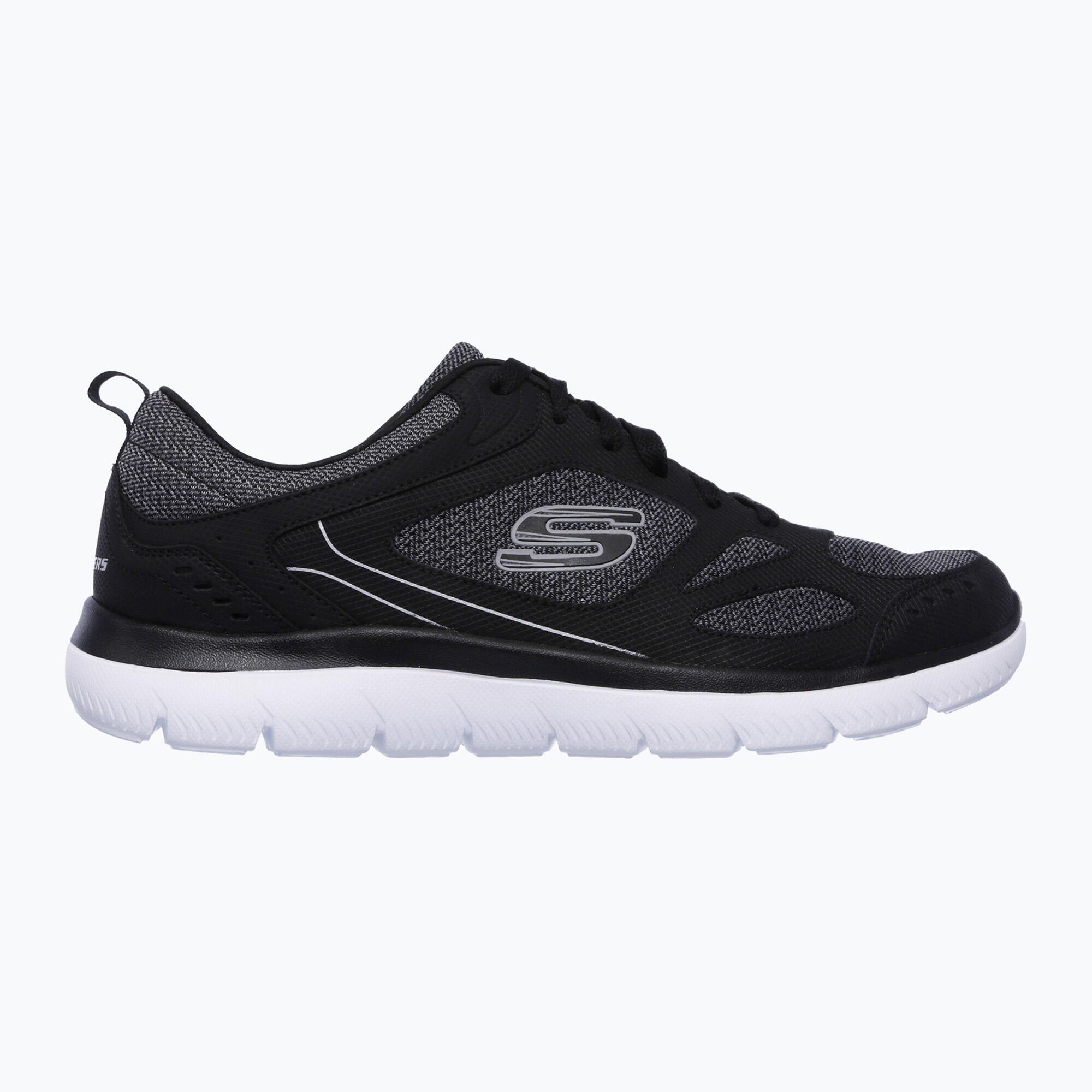 Chaussures Lifestyle Skechers Summits South Rim Noir/Blanc Homme 5/5