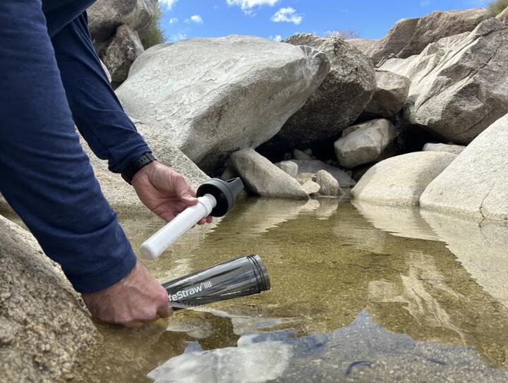 LifeStraw Go Aço Inoxidável 650 ml Nordic Noir 6/7