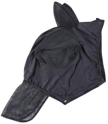 Masque anti-mouches Skinfit - Avec oreilles et nez - Noir -