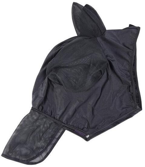 Masque anti-mouches Skinfit - Avec oreilles et nez - Noir -