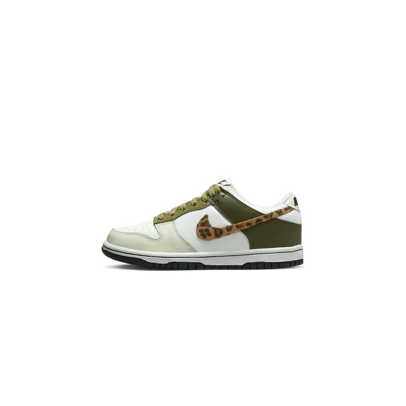 chaussures Nike Dunk Low Olive Leopard