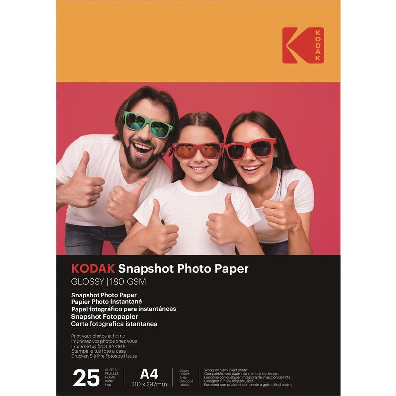 KODAK Instant Fotopapier - Pack 25 Vellen A4