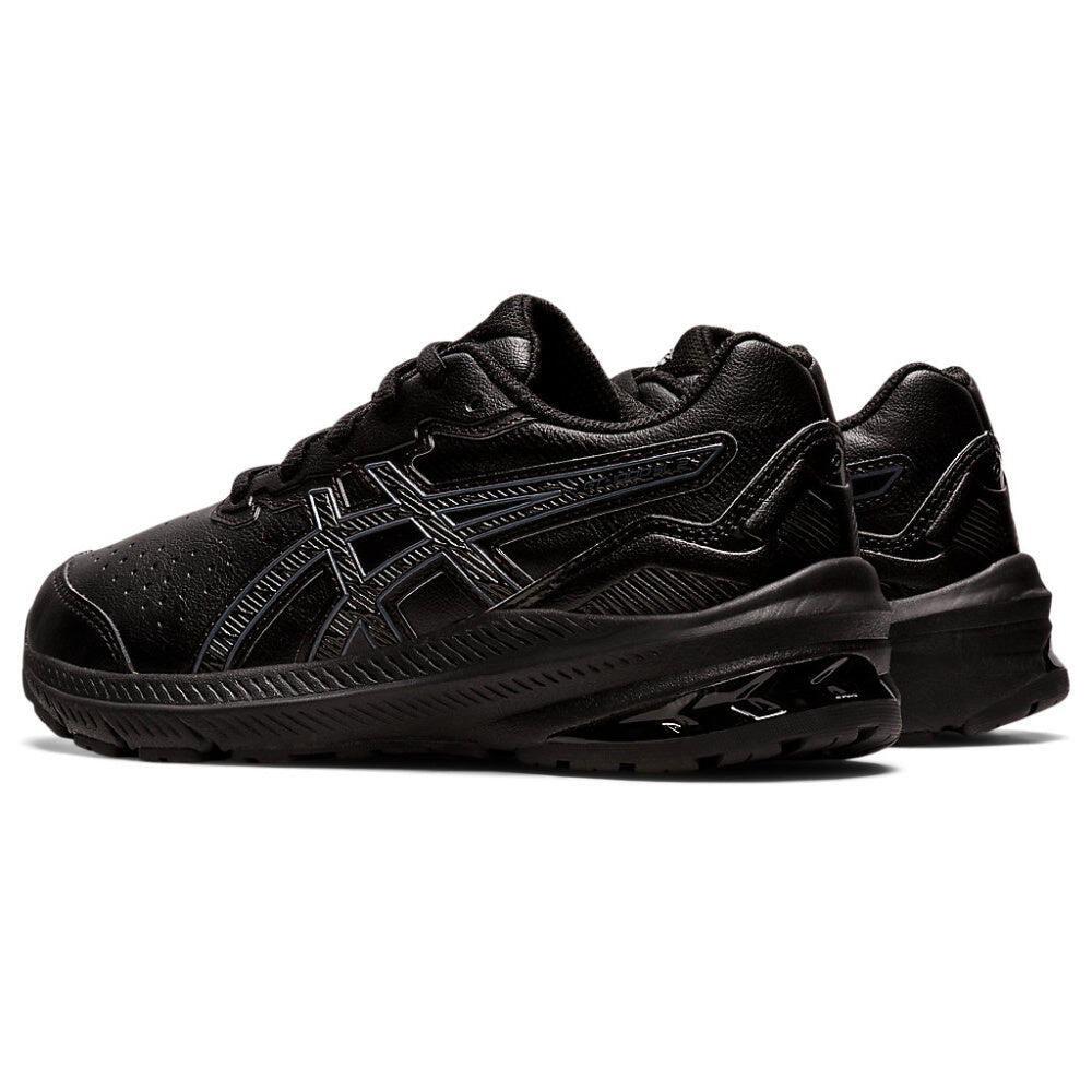 Asics Kids GT 1000 Synthetic Leather 2 GS Black Black