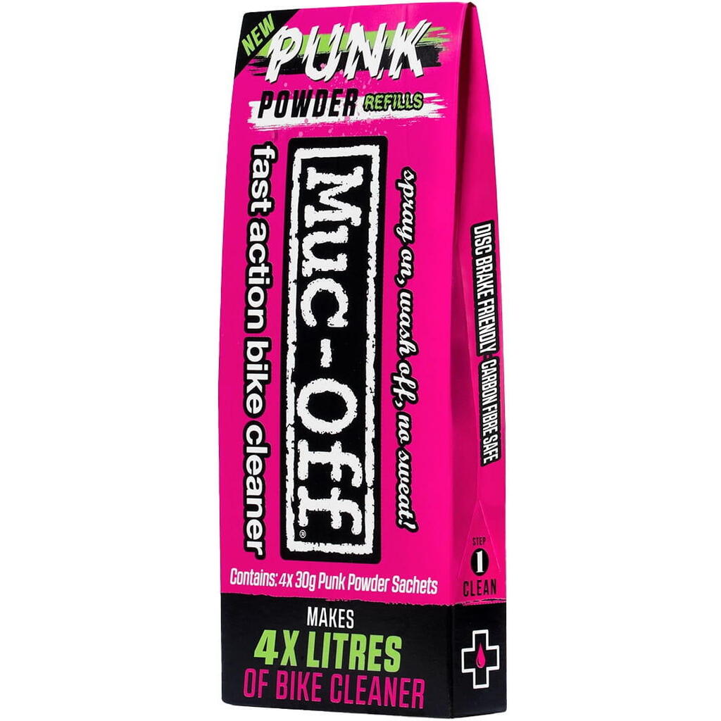 Muc-Off Punk Powder Bicycle Cleaner Satchets 4L Refill Pack