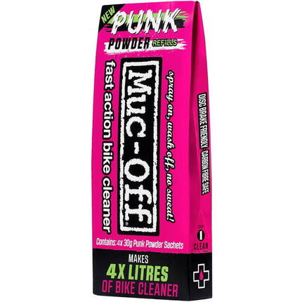 Muc Off Fahrradreiniger Punk Powder, 4er Pack