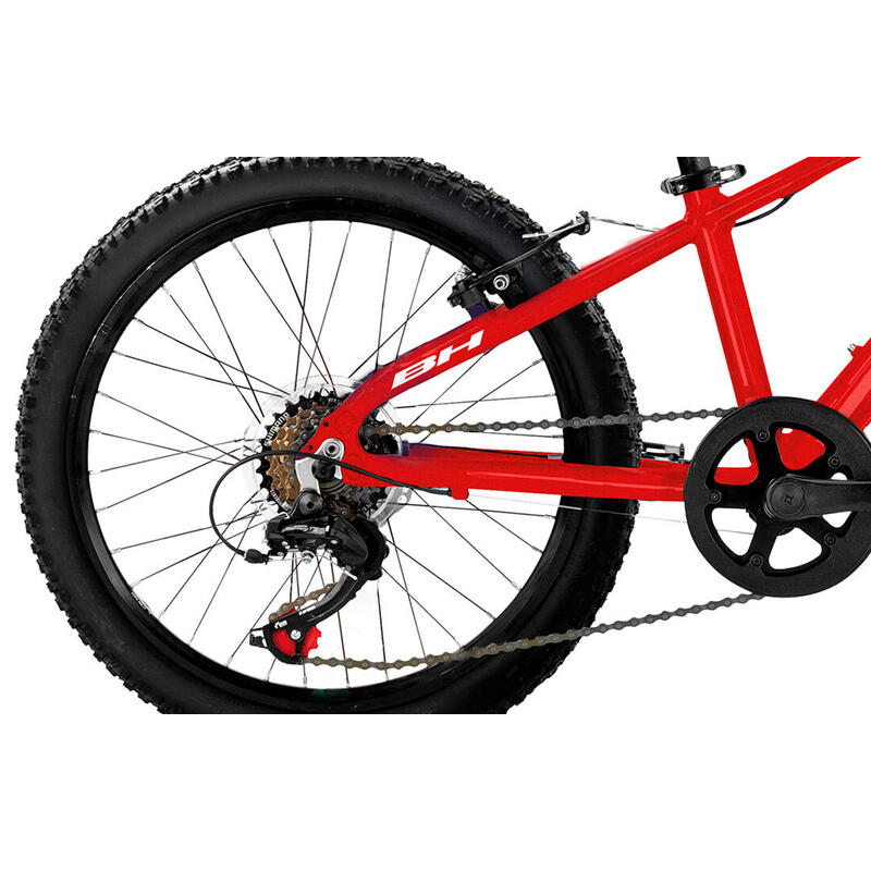 Bicicleta infantil Bh Expert Junior 20 susp. Rojo-Blanco