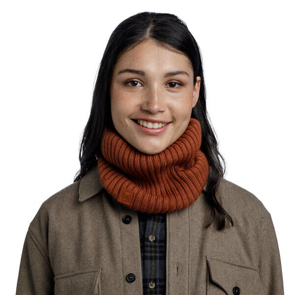Komin zimowy z wełny merino Buff Merino Wool Norval 4/4